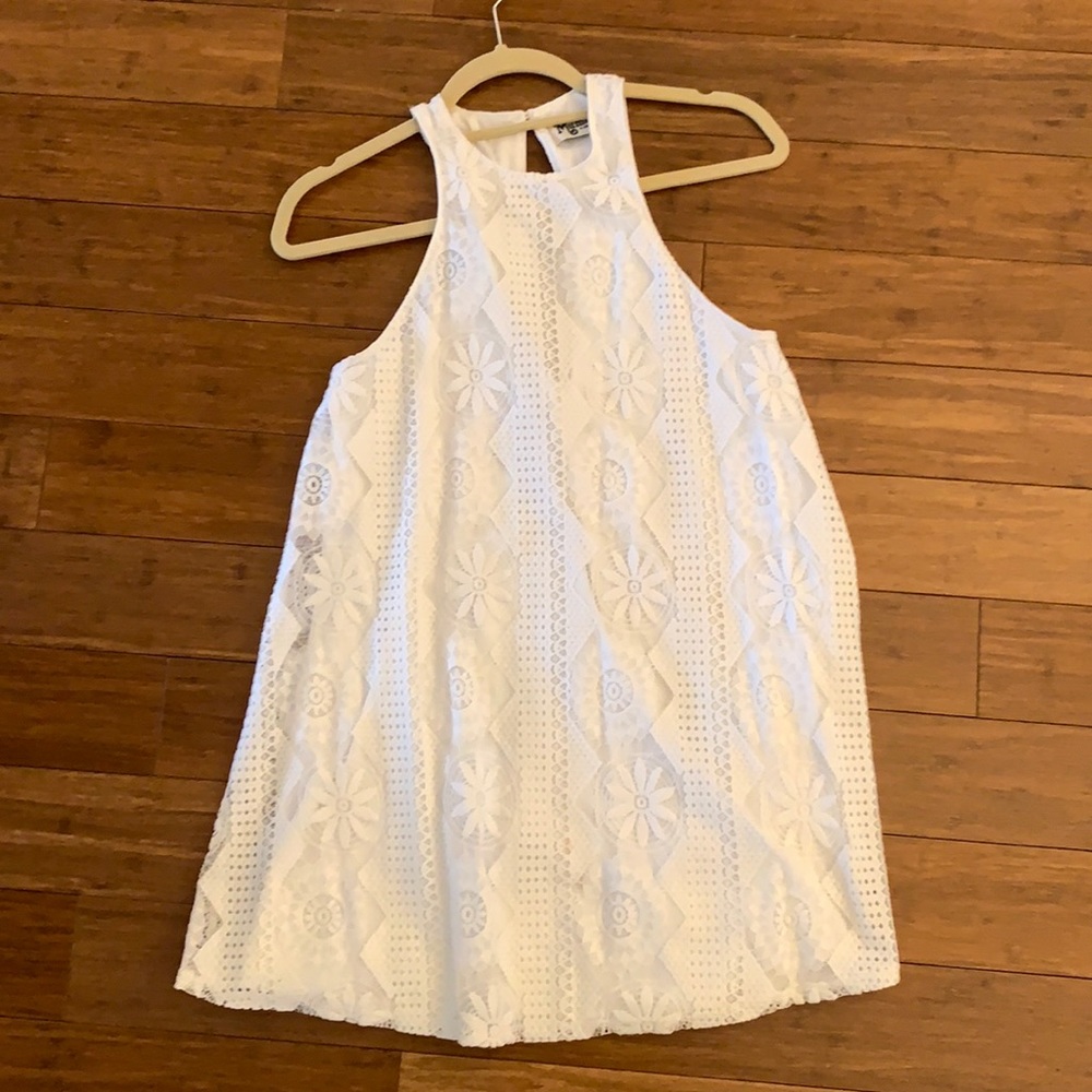 Xs White lace Show Me Your Mumu dress
